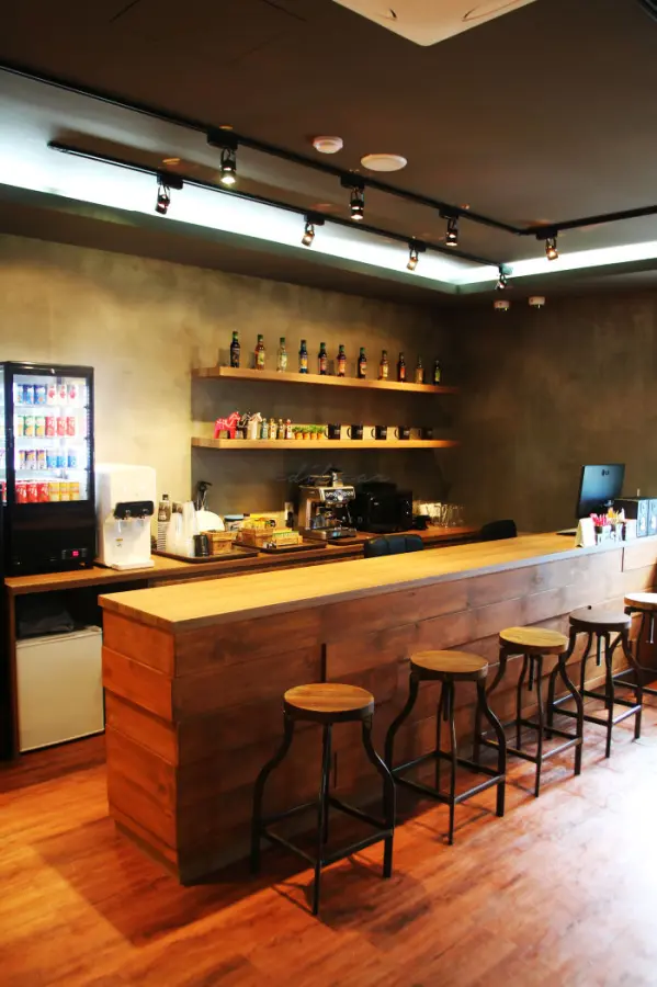 여의도 감성 피아노학원 우드톤 라운지 인테리어